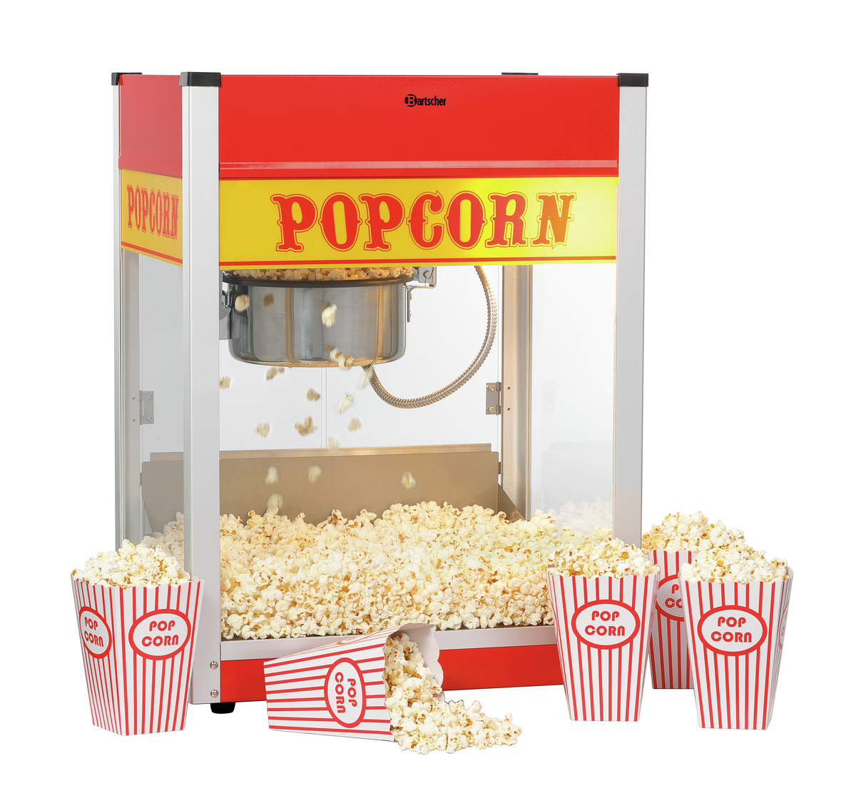 Machine à popcorn rouge V150 - BARTSCHER - 137100