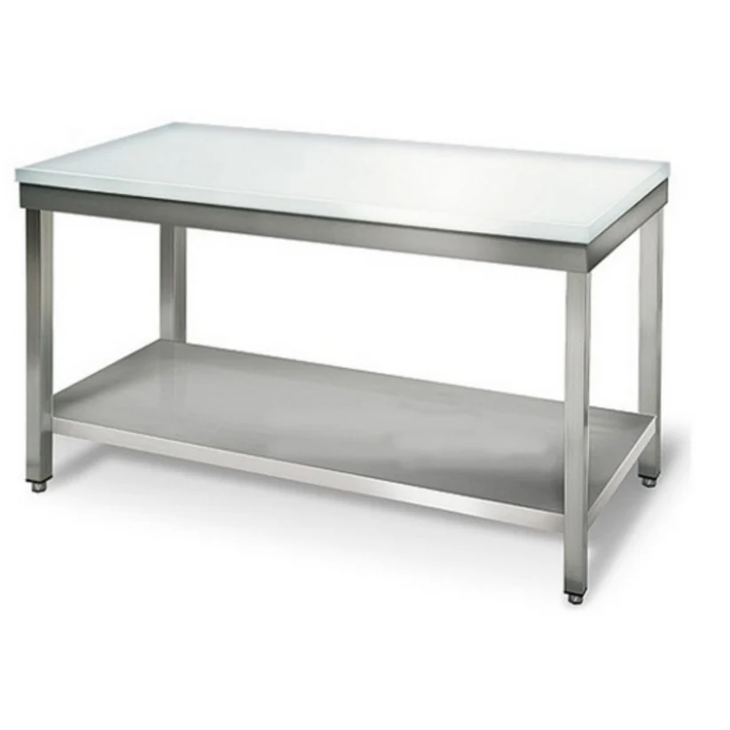 Table de boucherie - livrée démontée  - 1600x700x850mm SKYRAINBOW-THATS167C25