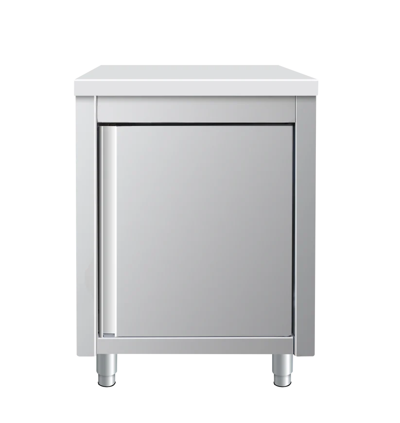 Placard en inox - porte battante - 600x600x850mm SKYRAINBOW-THASR66