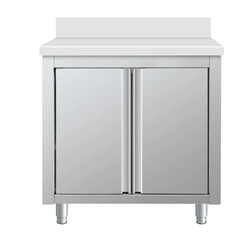 Placard en inox adossé - porte battante - 800x700x950mm SKYRAINBOW-THASR87A