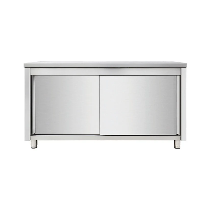 Placard en inox - porte coulissante - 1500x700x850mm  SKYRAINBOW-THASR157