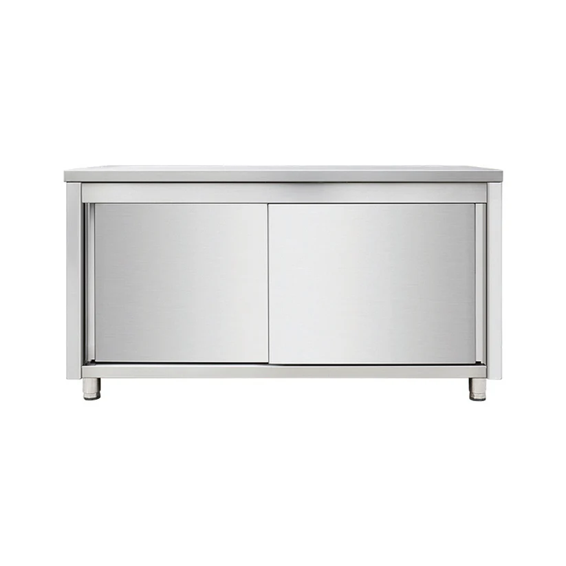 Placard en inox - porte coulissante - 1600x700x850mm  SKYRAINBOW-THASR167