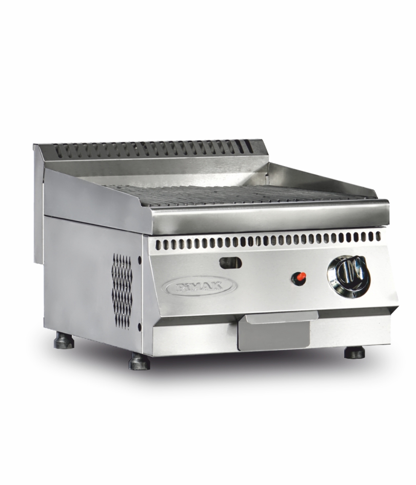 Grill charcoal à GAZ à pierre de lave 47,5cm - PIMAK - LTI4/M170-1