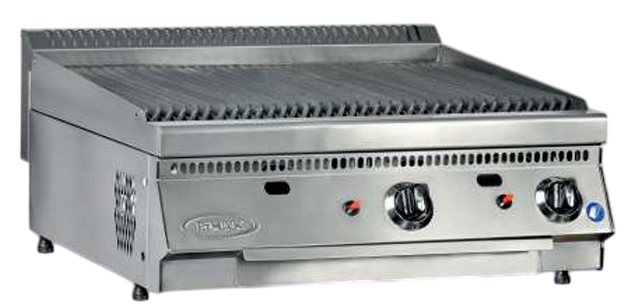 Grill charcoal à GAZ à pierre de lave 78cm - PIMAK - LTI6/M170-3