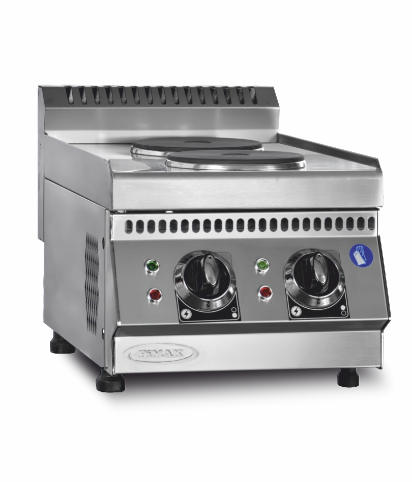 Plaque électrique 4 plaques 18cmx4 - ELECTRIQUE  - PIMAK - 60S-M068-1