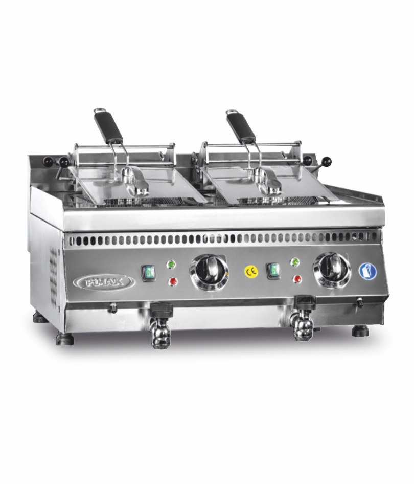 Friteuse   12 + 12L à poser ELECTRIQUE - PIMAK -  70SE-M073-1