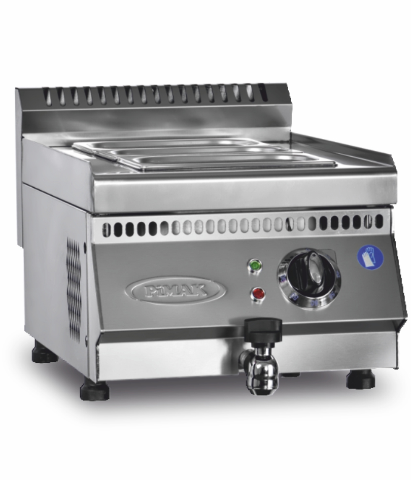 Bain marie  sur pied 2xGN 1/3 ELECTRIQUE- PIMAK - 70SD-M180-2