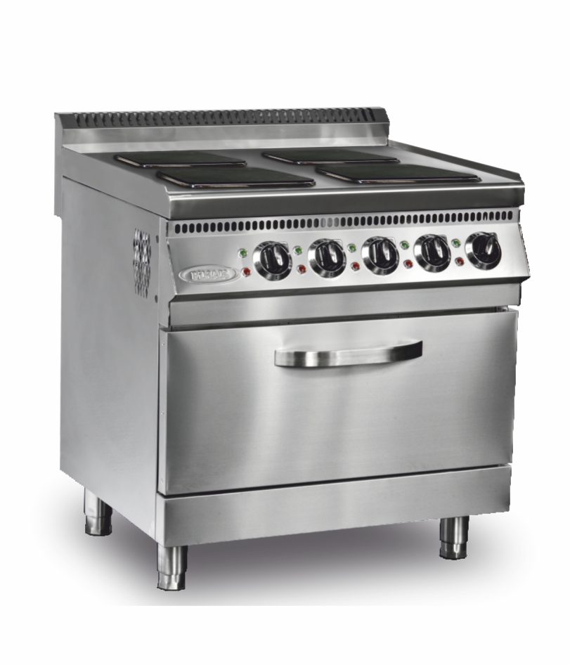 Plaque chauffante 6 plaques avec four ELECTRIQUE - PIMAK - 90SF-M068-6