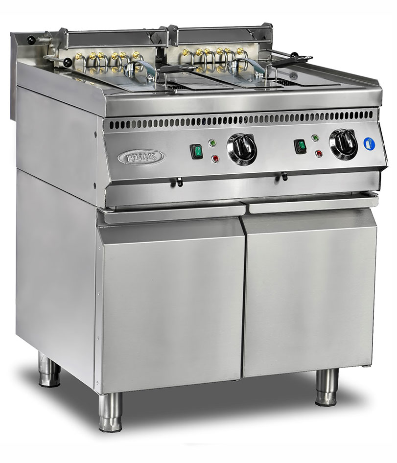 Friteuse 24 + 24L à ELECTRIQUE sur coffre - PIMAK -  90S-M062E