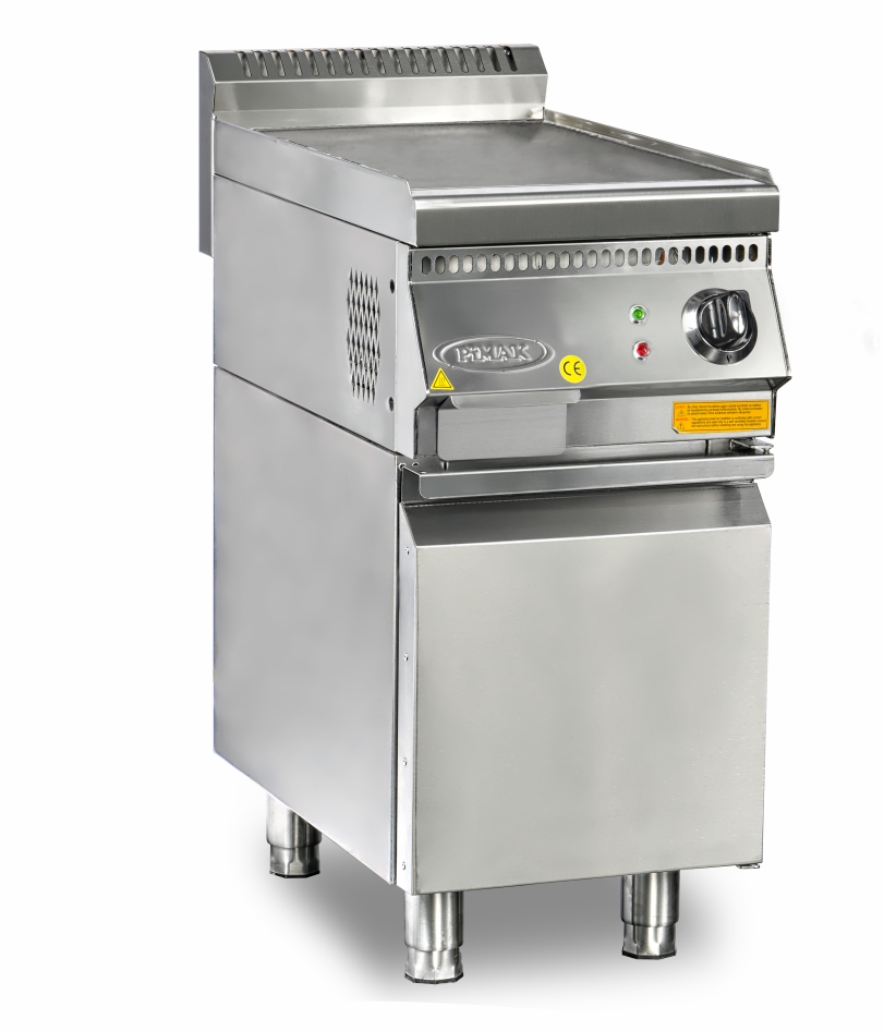 Plaque à snacker lisse 40cm ELECTRIQUE sur coffre -  PIMAK -  90SD-M064E