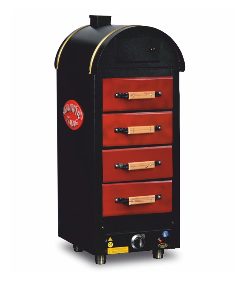 Four à pomme de terre (KUMPIR) ELECTRIQUE - 4 tiroirs - PIMAK -   M079-4E