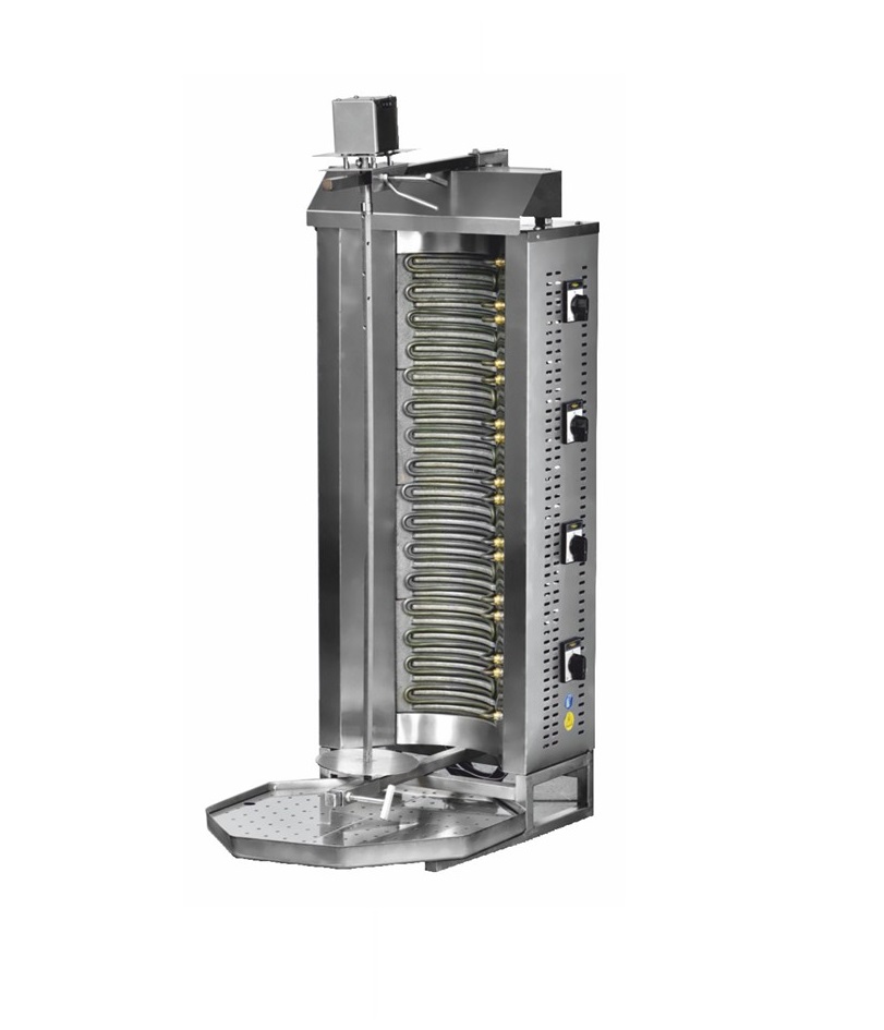 Machine à Doner kebab 8 résistances ELECTRIQUE moteur en haut - PIMAK -  M077-4D