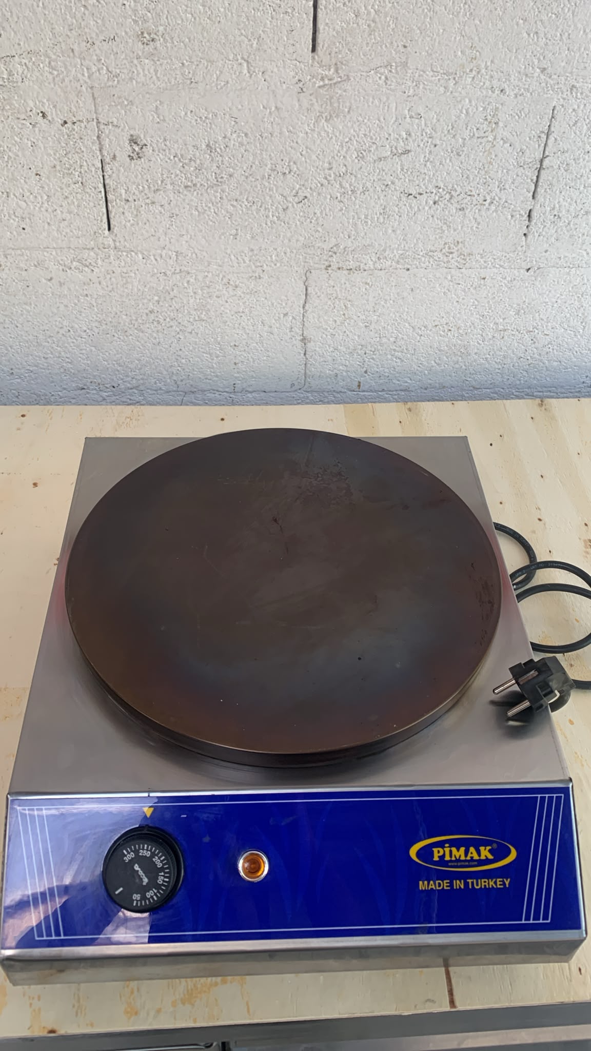 Crêpière simple Ø 35cm ELECTRIQUE - PIMAK - M097