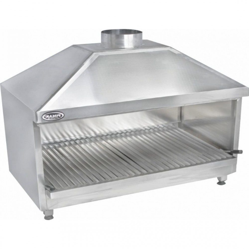 Barbecue à charbon en inox 75cm -PIMAK - MB17-1