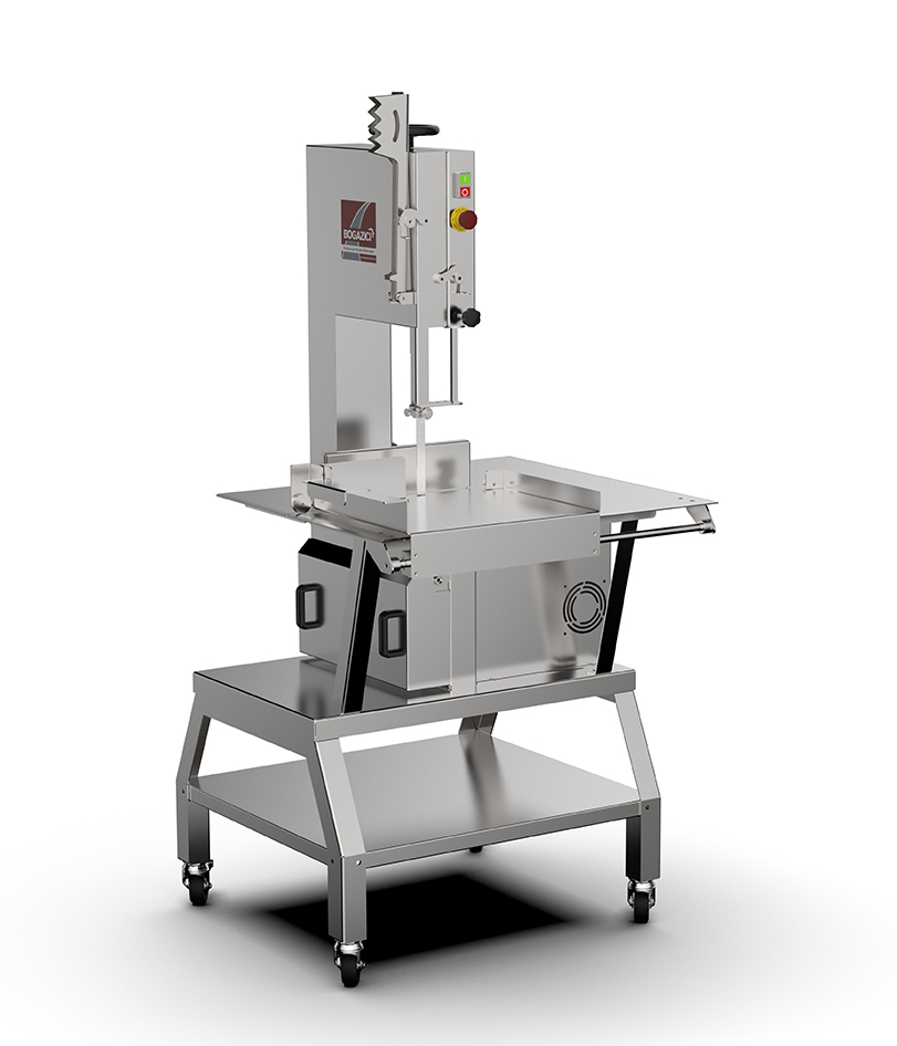 Scie à os tout inox sur roulettes 1840mm - BOGAZICI - BKTA.2500