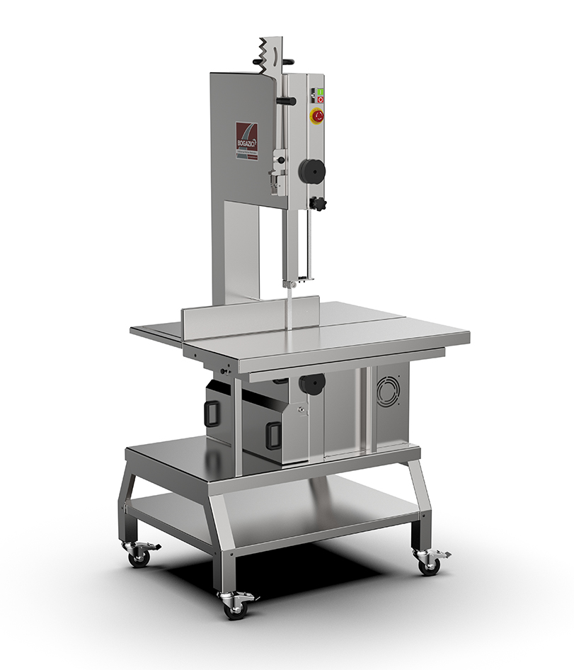 Scie à os tout inox sur roulettes 1840mm - BOGAZICI - BKTA.3100