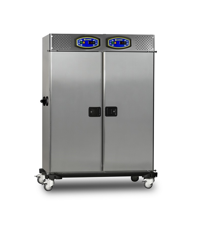 Etuve chauffante 2 portes - 30 x GN 2/1 - DAMPAK - 22B002S-GN