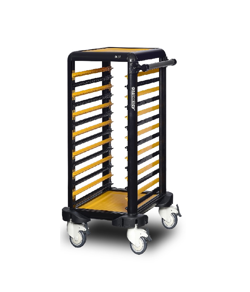 Chariot de transport bacs GN 1/1 tout ouvert simple - GASTROLLEY -  G.GN.75.S.1