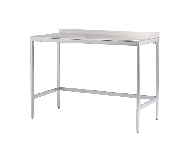 Table inox sans étagere basse 60x70cm - PIMAK -   PİMAK.06070.00
