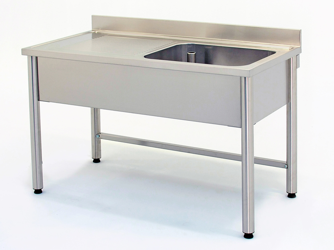 Plonge simple bac sans étagère basse 160x60cm - PIMAK - M028PİMAK.16060.11