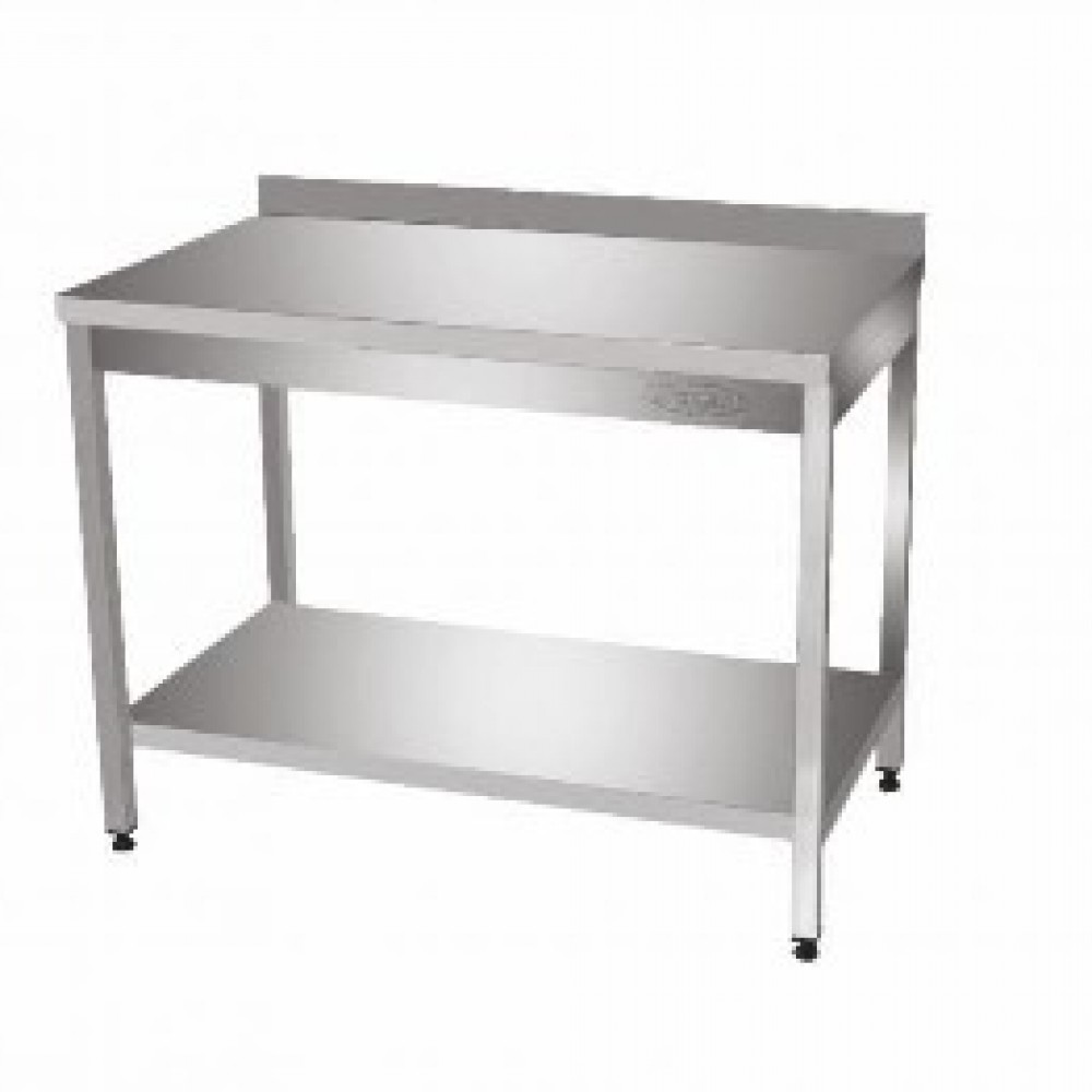 Table dessus marbre avec étagère basse 140x70cm- PIMAK -  PİMAK.14070.46