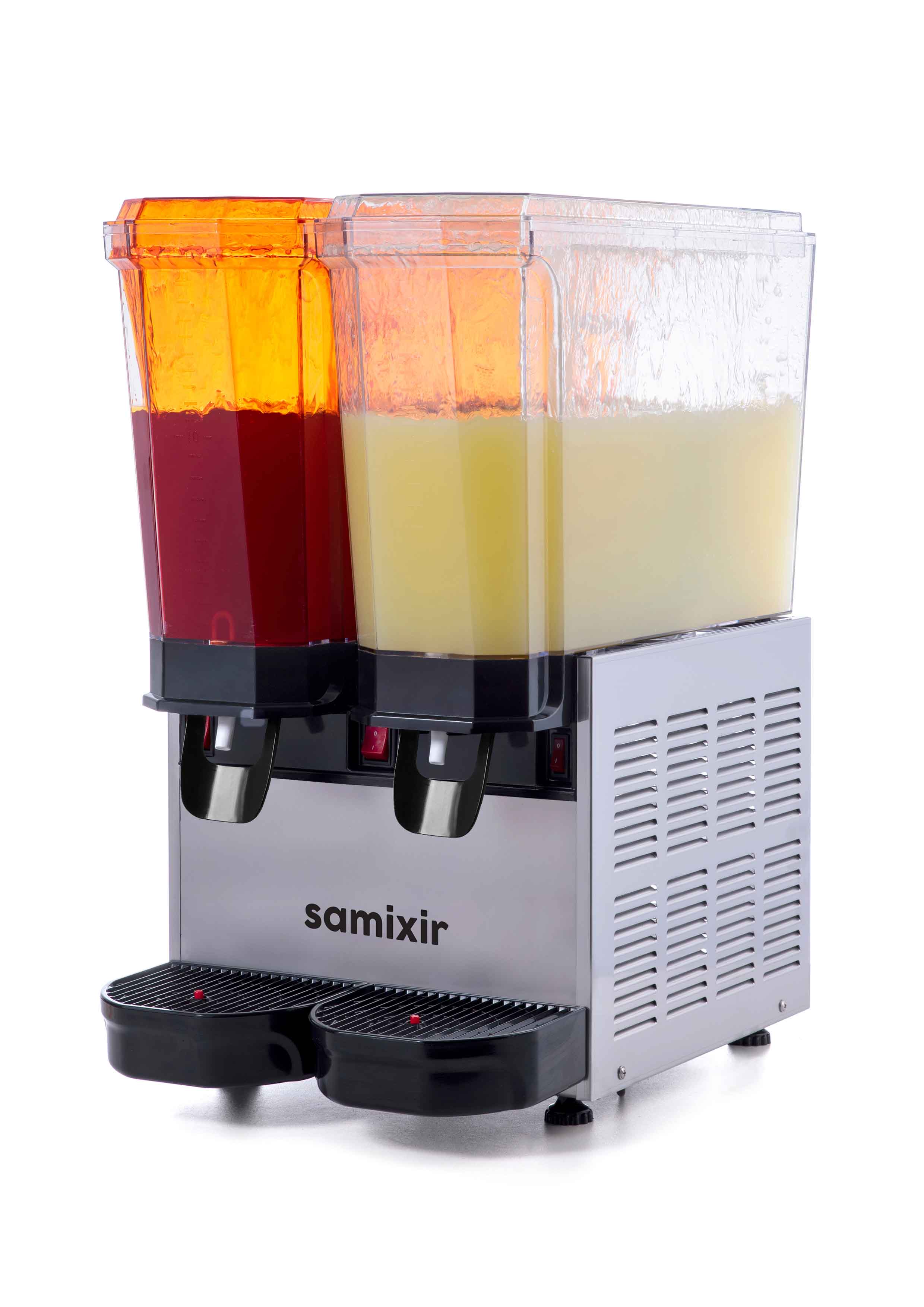 40.SMI 20+20 L CLASSIQUE DOUBLE PULVÉRISATION + MÉLANGEUR EN ACIER INOXYDABLE SAMIXIR