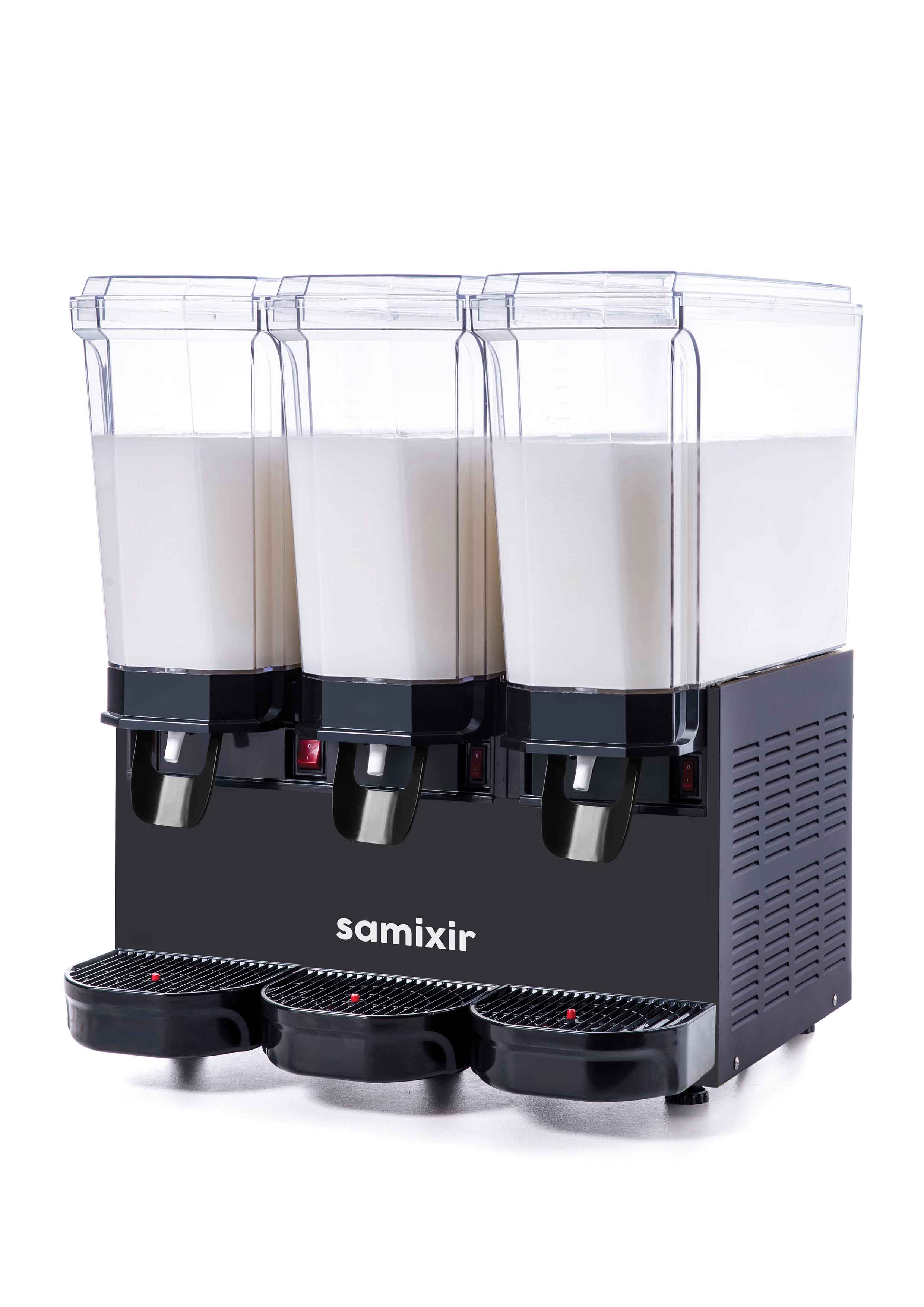 60.MMMB.R290 20+20+20 L CLASSIQUE TRIPLE MIXEUR+ MIXEUR+MIXEUR NOIR R290 SAMIXIR
