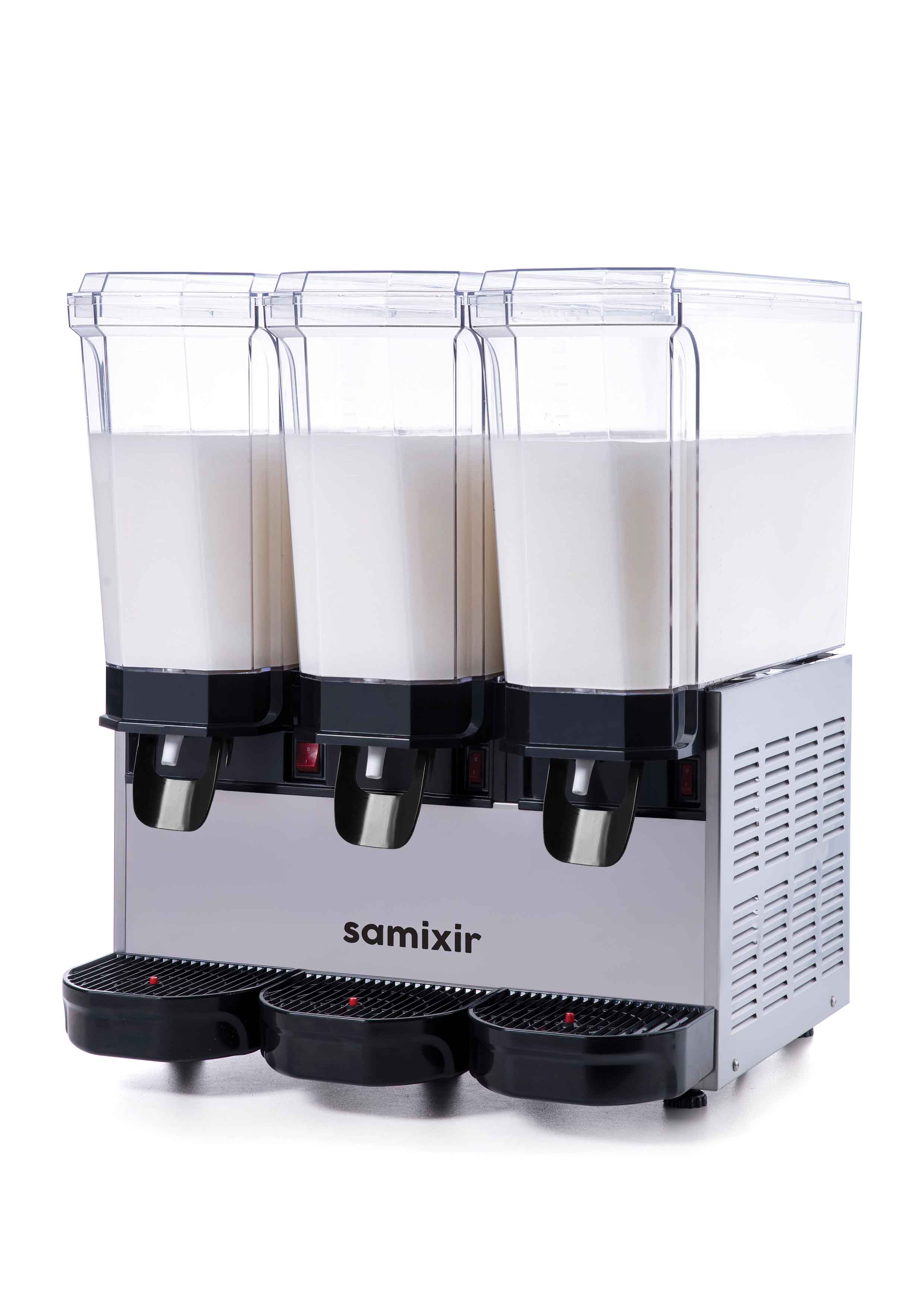 60.MMMI.R290 20+20+20 L CLASSIQUE TRIPLE MÉLANGEUR+ MÉLANGEUR+MÉLANGEUR ACIER INOXYDABLE R290 SAMIXIR