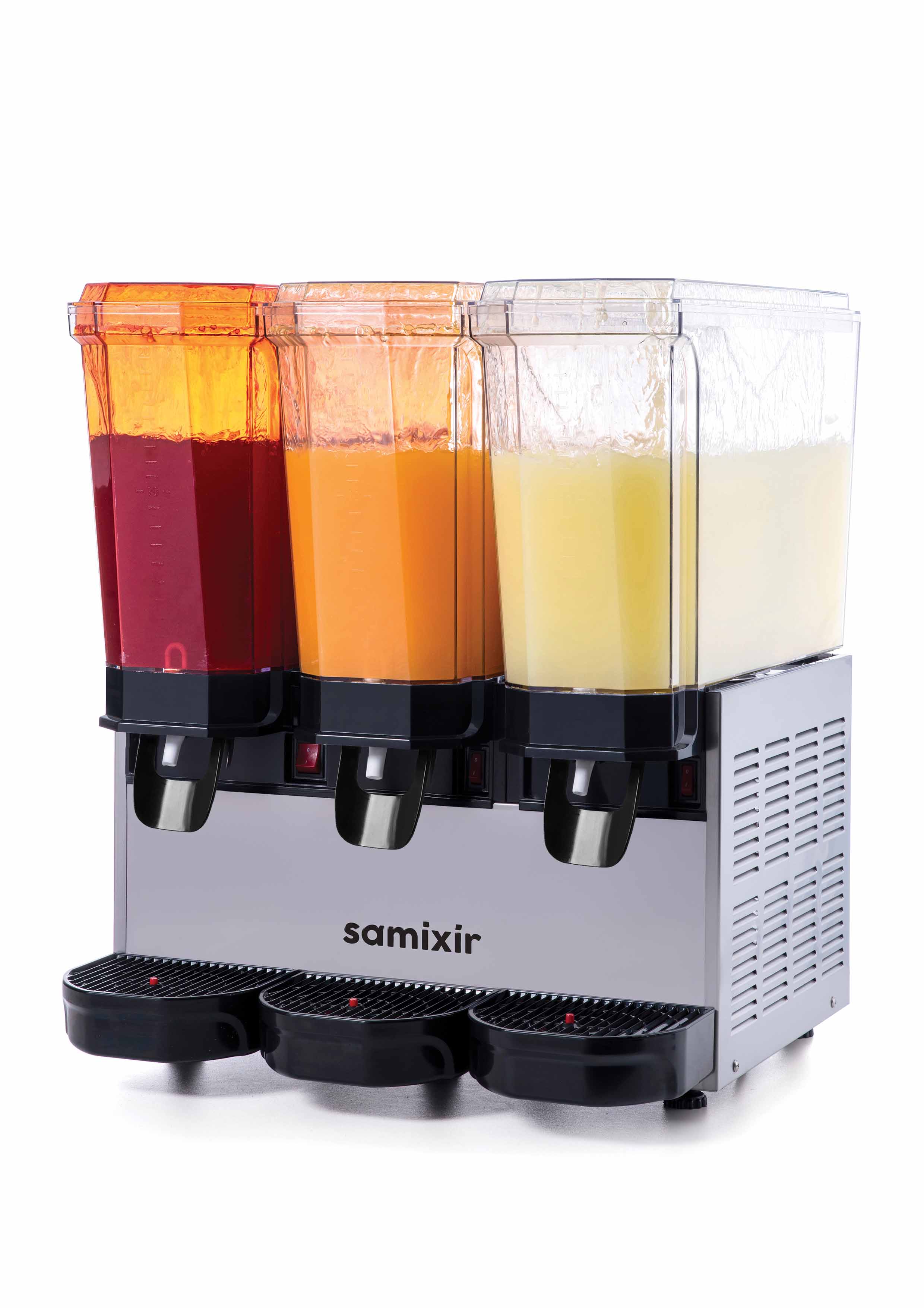 Distributeur de boissons froides mono cuve inox 3 x 20 l Samixir - 60.SSSI