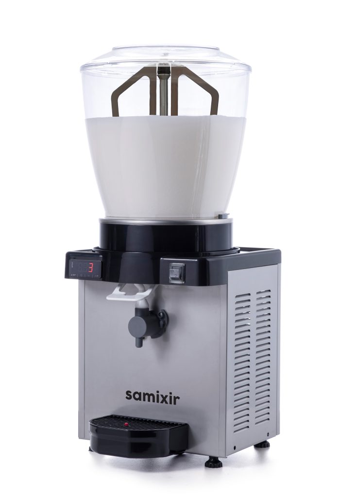 KAM22.DI.R290.SHAFT 22 L PANORAMIC AYRAN MIXER ELECTRONIC S. STEEL R290 SAMMIXIR
