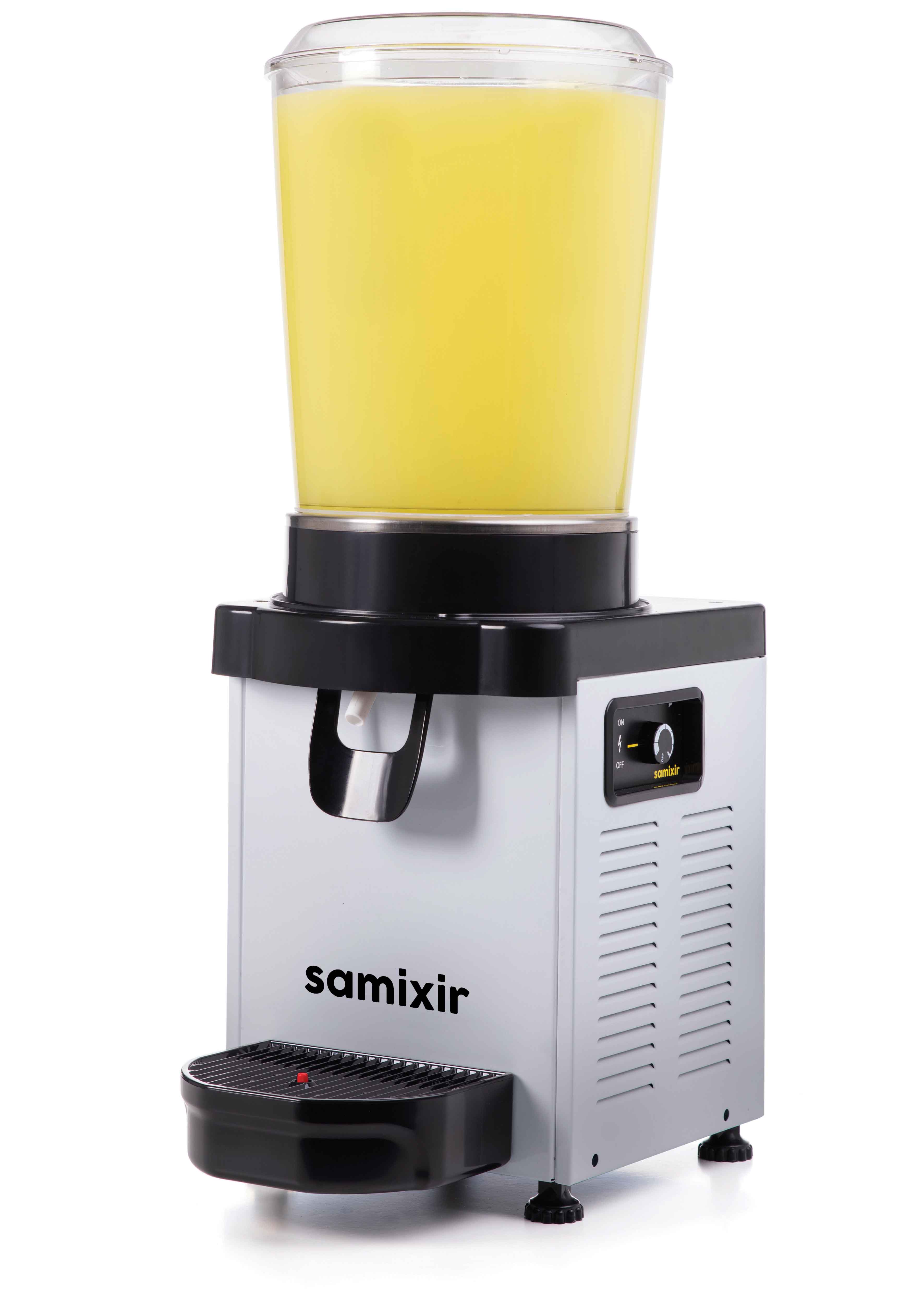 M10.AI.R290 MÉLANGEUR PANORAMIQUE 10 L MANUEL ACIER INOXYDABLE R290 SAMIXIR
