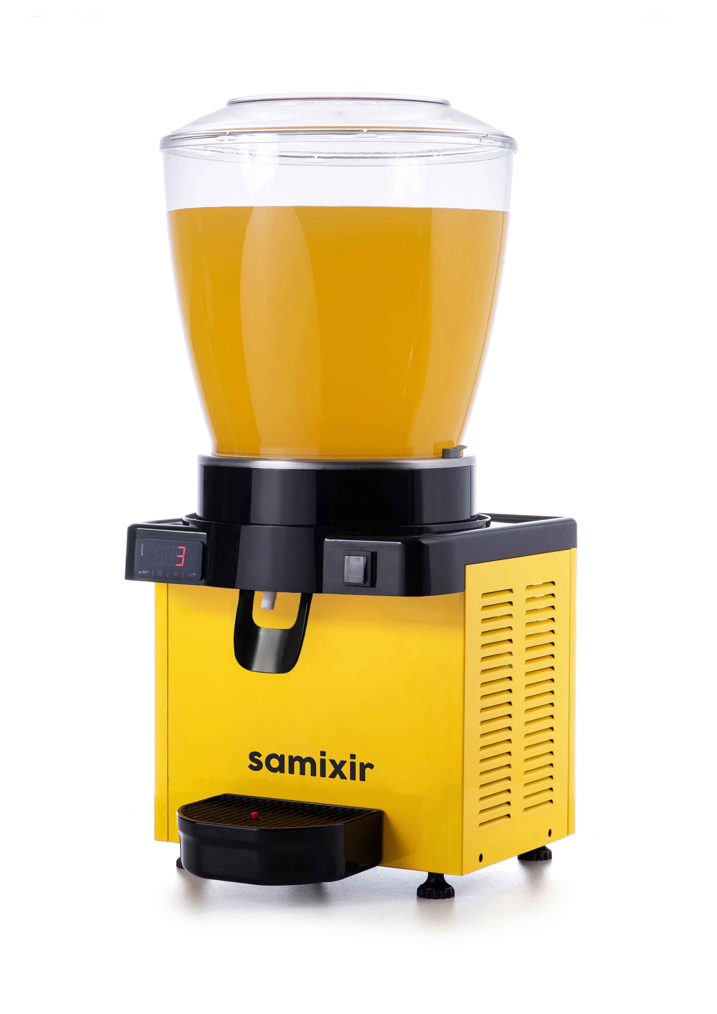 M22.DY.R290 22 L MÉLANGEUR PANORAMIQUE ÉLECTRONIQUE JAUNE R290 ARBRE SAMIXIR