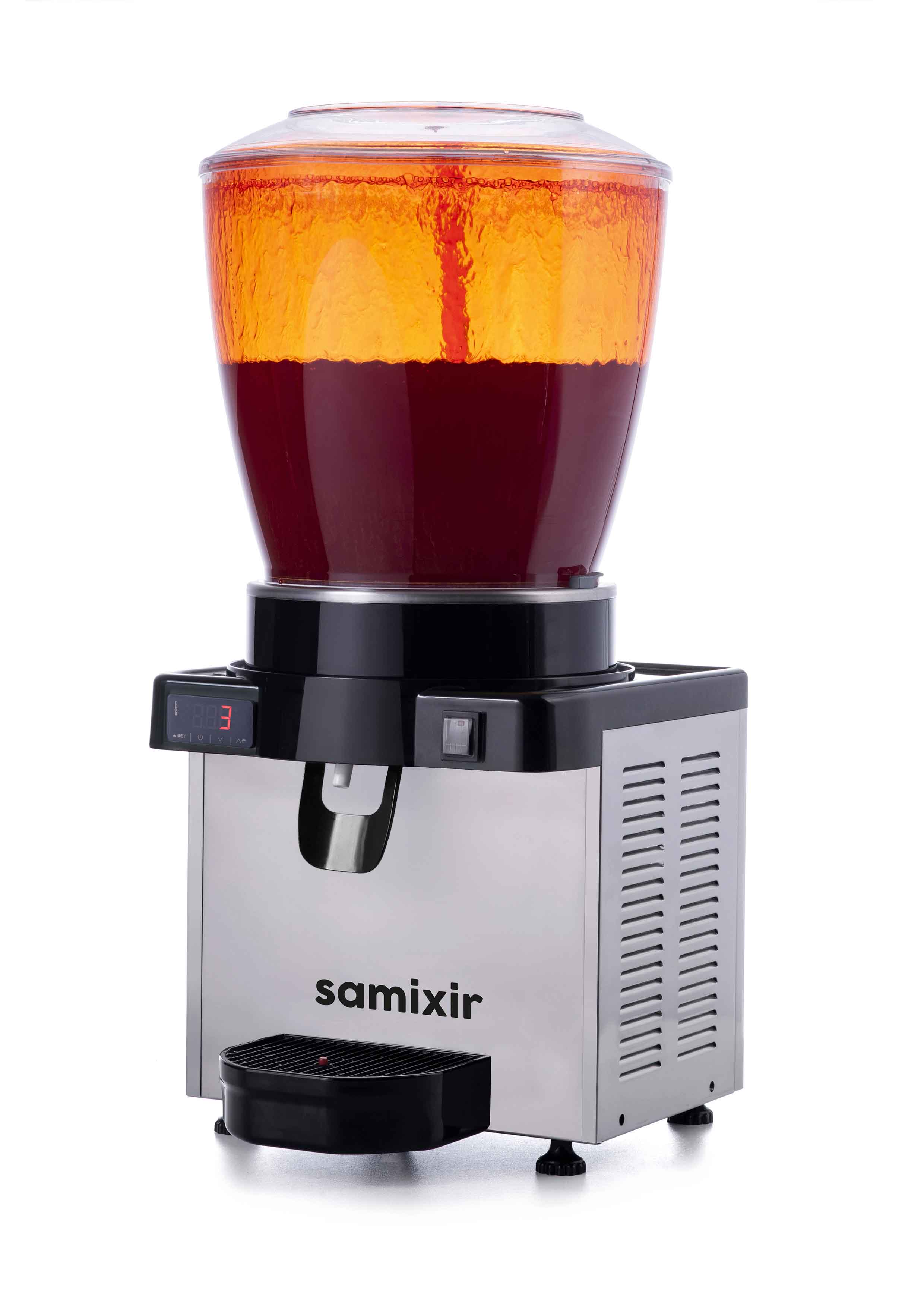 S22.DI.R290 22 L PANORAMIQUE SPRAY ÉLECTRONIQUE ACIER S. R290 SAMIXIR