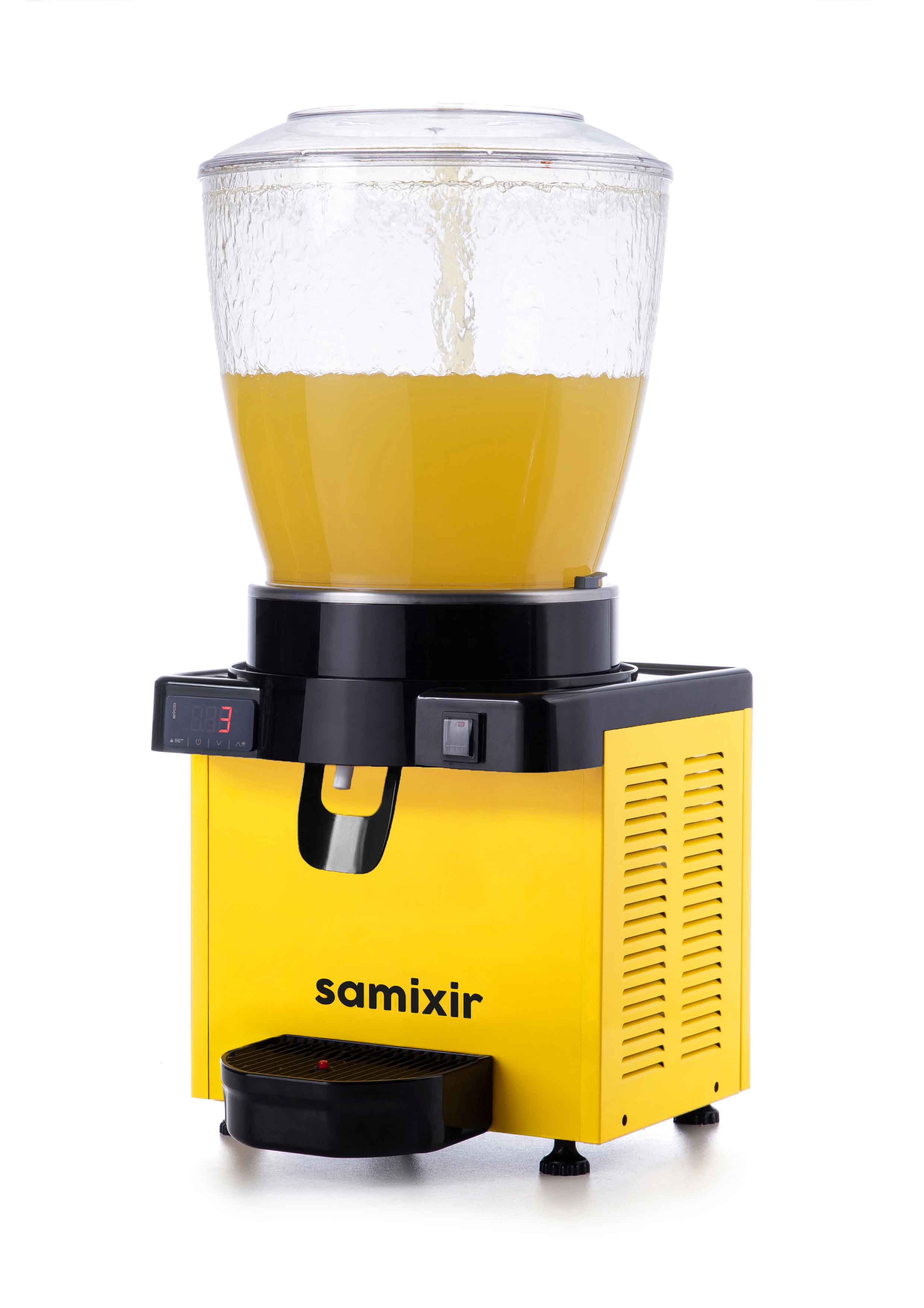 S22.DY.R290 22 L PANORAMIQUE SPRAY ÉLECTRONIQUE JAUNE R290 SAMIXIR