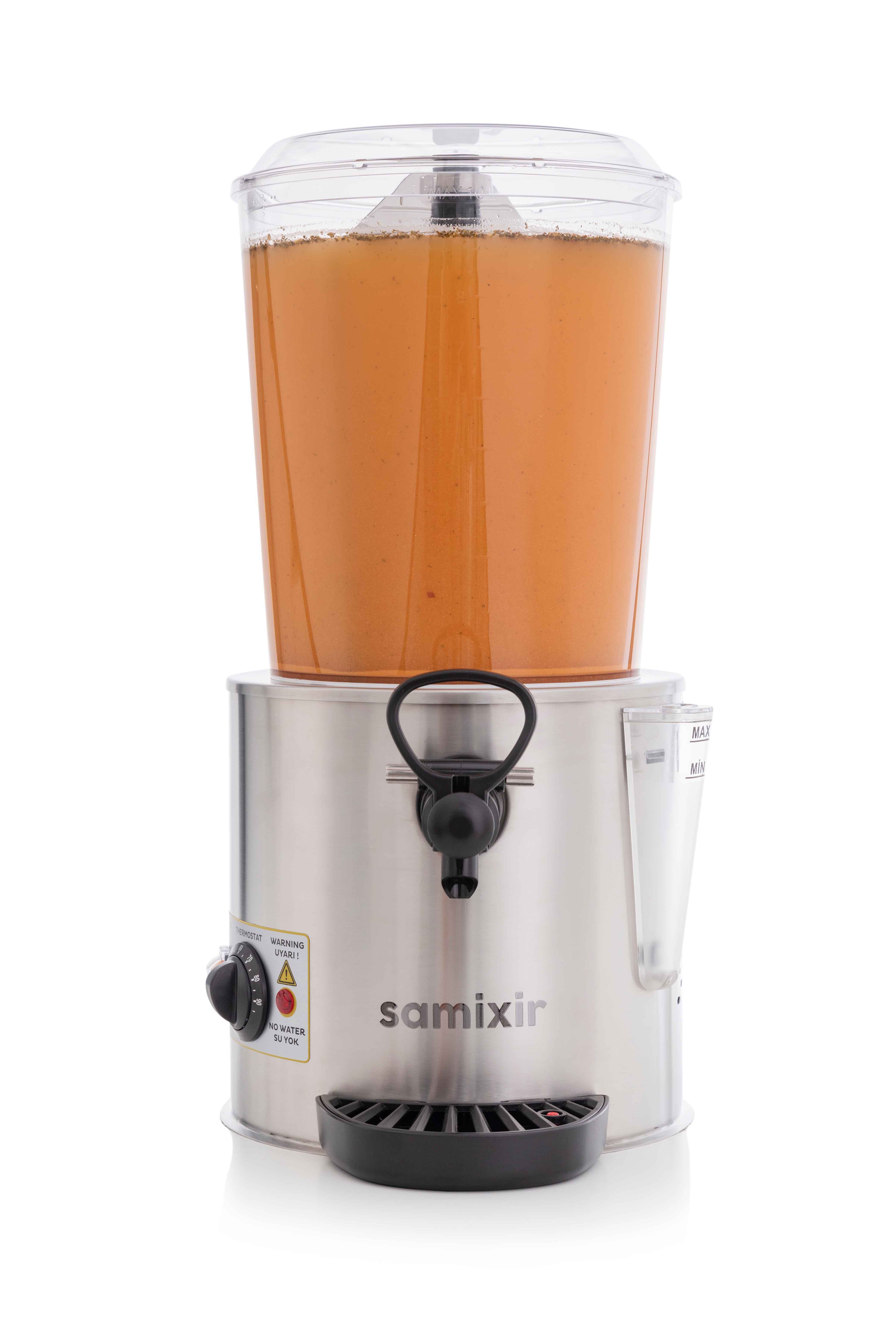 Distributeur de boissons chaudes professionnel inox 10 l Samixir - SC10.I