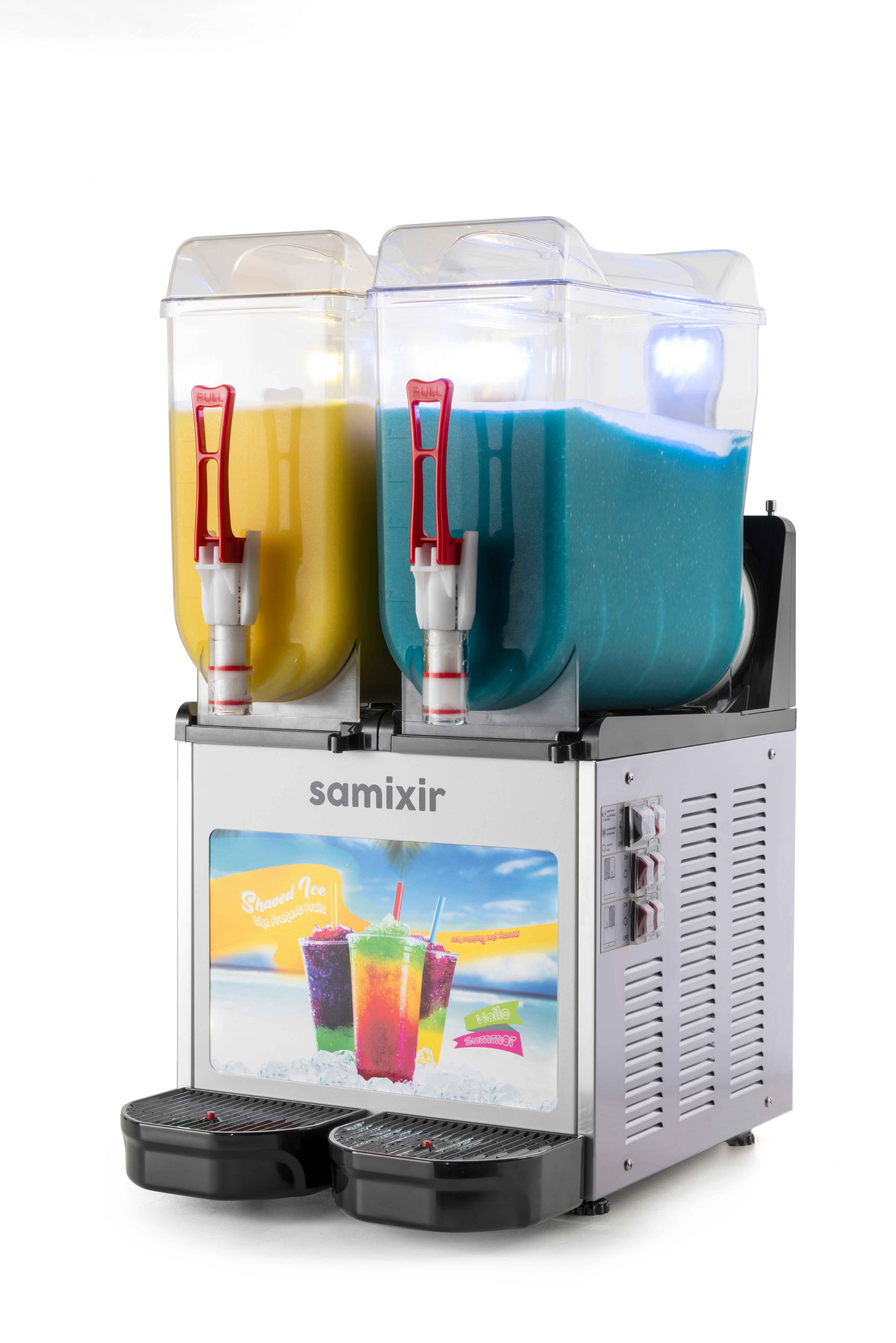 SLUSH24.IA 12+12 L SLUSH TWIN ALLURE S. STEEL SAMMIXIR