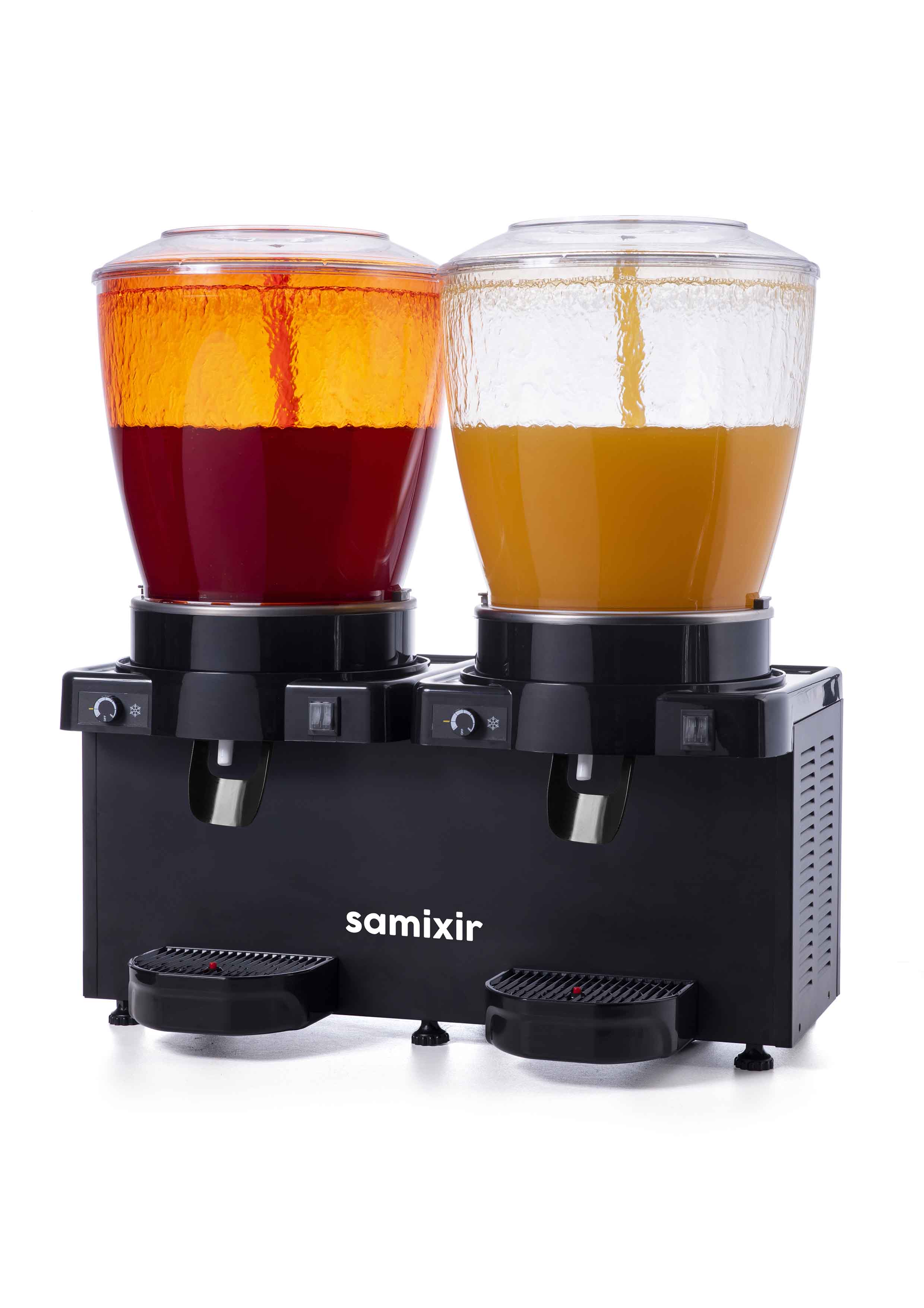 SS44.AB 22+22 L PANORAMIQUE DOUBLE VAPORISATEUR + VAPORISATEUR MANUEL NOIR SAMIXIR