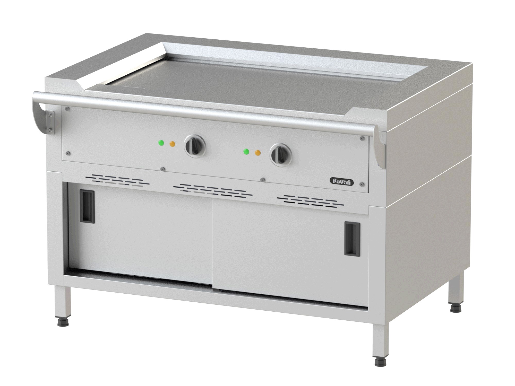 TEPPAN YAKI ELECTRIQUE SOUBASSEMENT - ACIER FE 510 - 11.7 kW