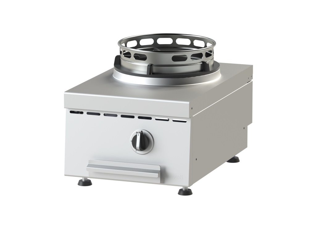 WOK GAZ DE TABLE - 1 BRULEUR - 1 X 11.5 KW