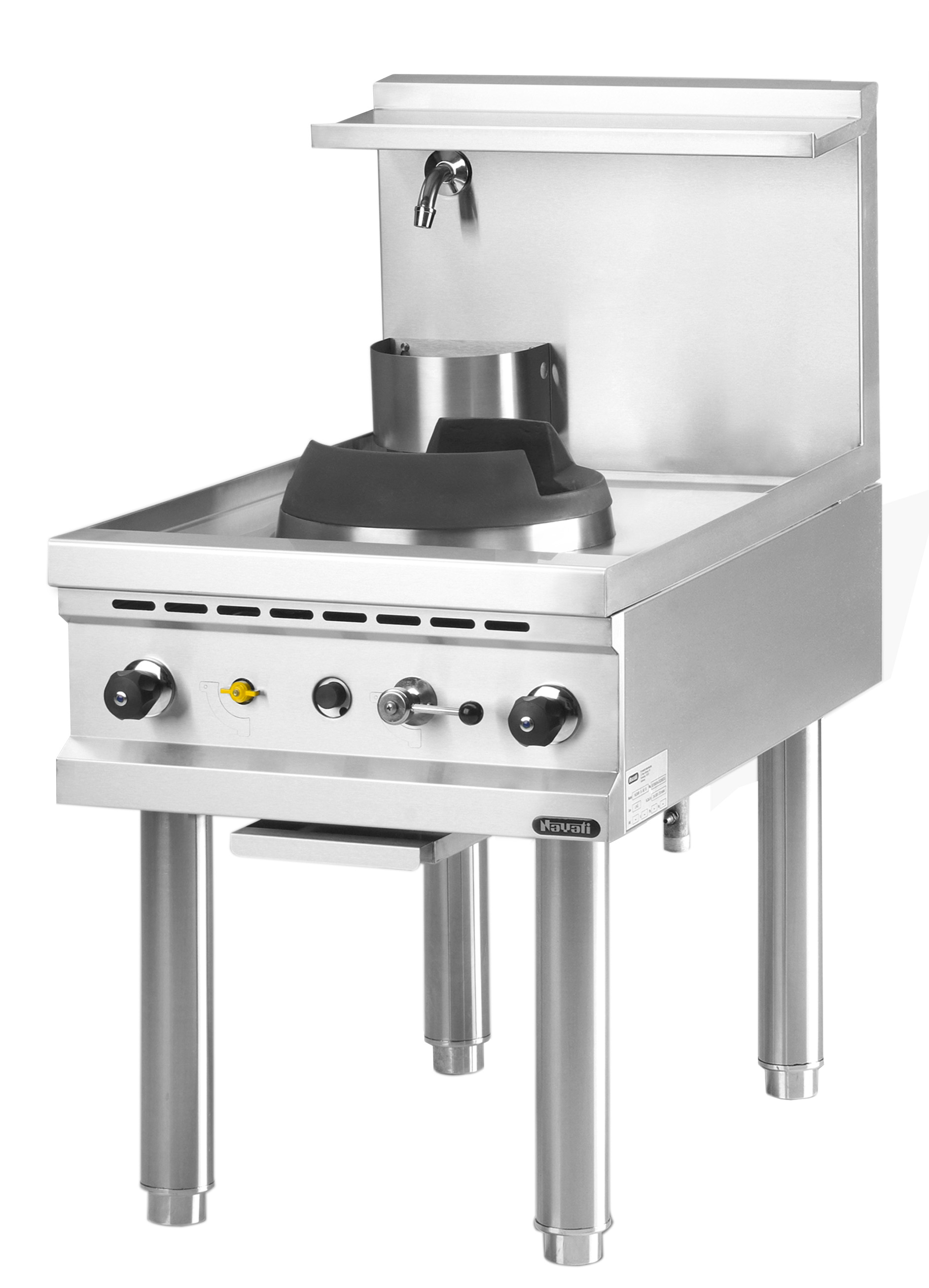 WOK GAZ SERIE 900 - 1 BRULEUR - 1 X 18 KW
