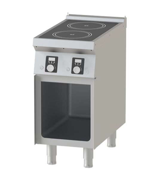 FOURNEAU INDUCTION - 2 ZONES - 2 X 3.5 KW - SERIE 750