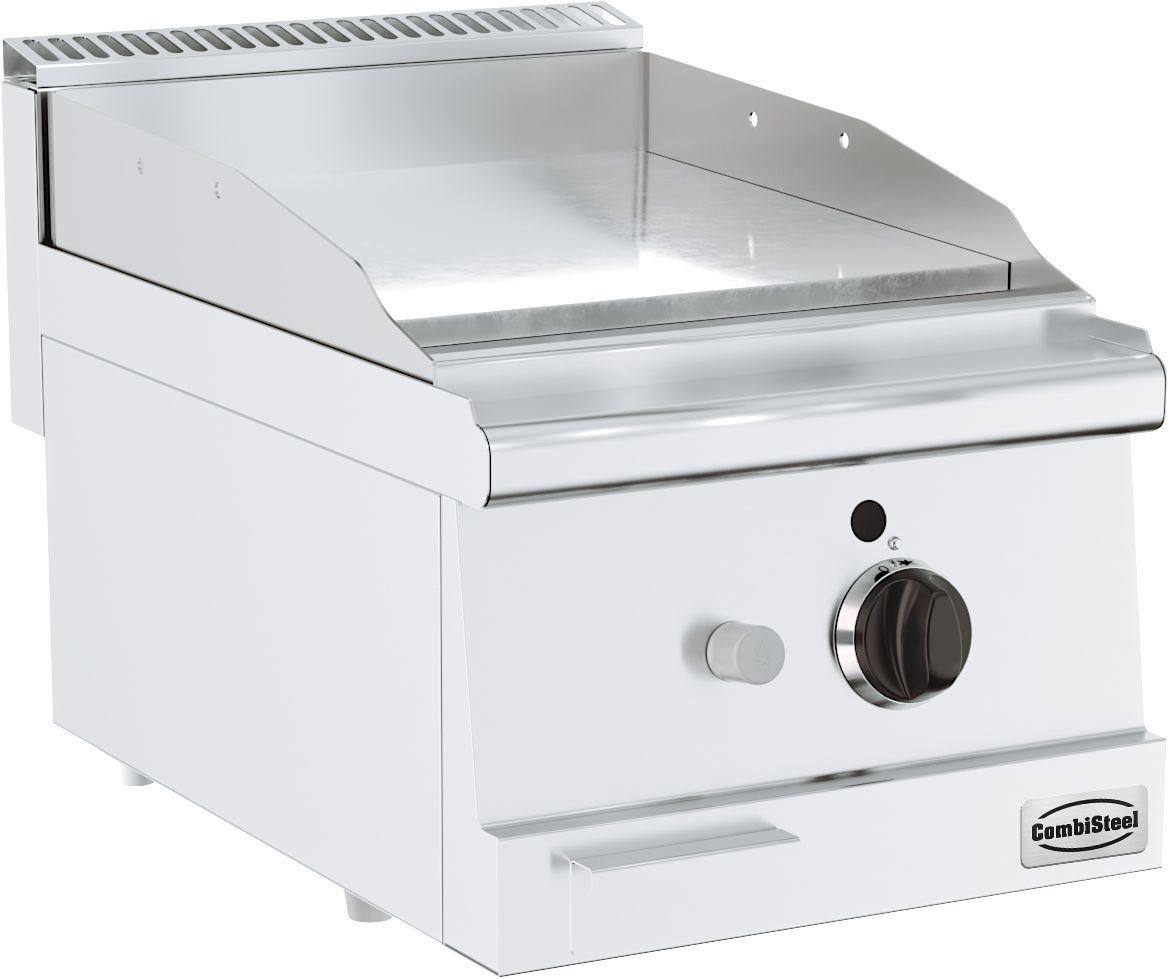 BASE 600 PLAQUES GRILL A GAZ CHROME COMBISTEEL 7178.0055