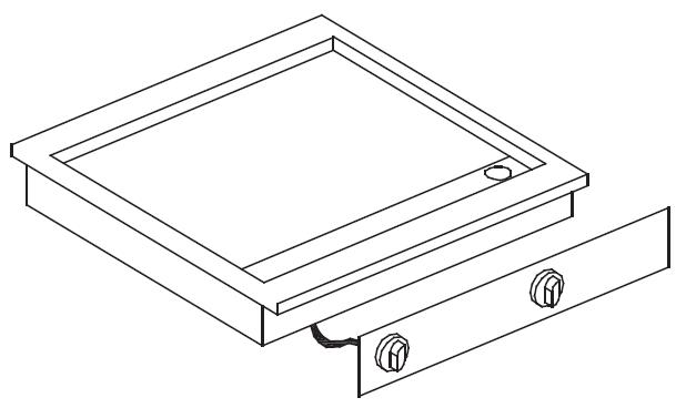 PLAQUES GRILL ÉL. LISSE 400V COMBISTEEL 7266.0050