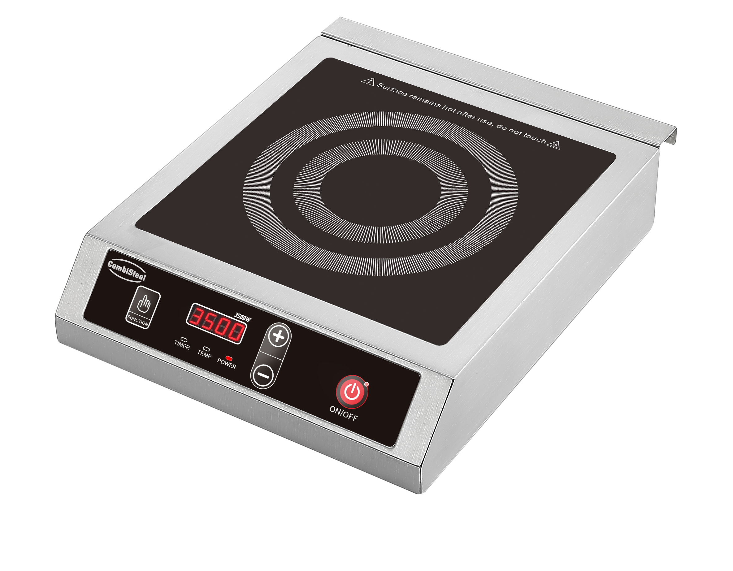 PLAQUE INDUCTION 3500W COMBISTEEL 7020.0130