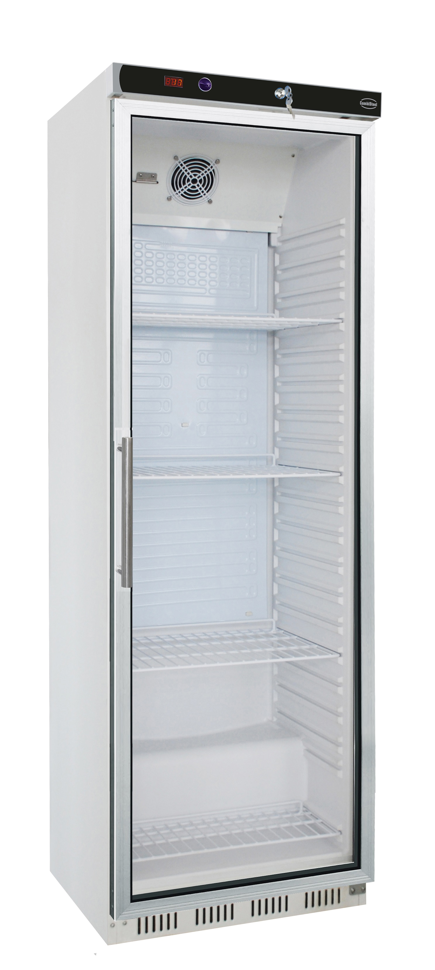 RÉFRIGÉRATEUR 1 PORTE EN VERRE COMBISTEEL 7450.0557