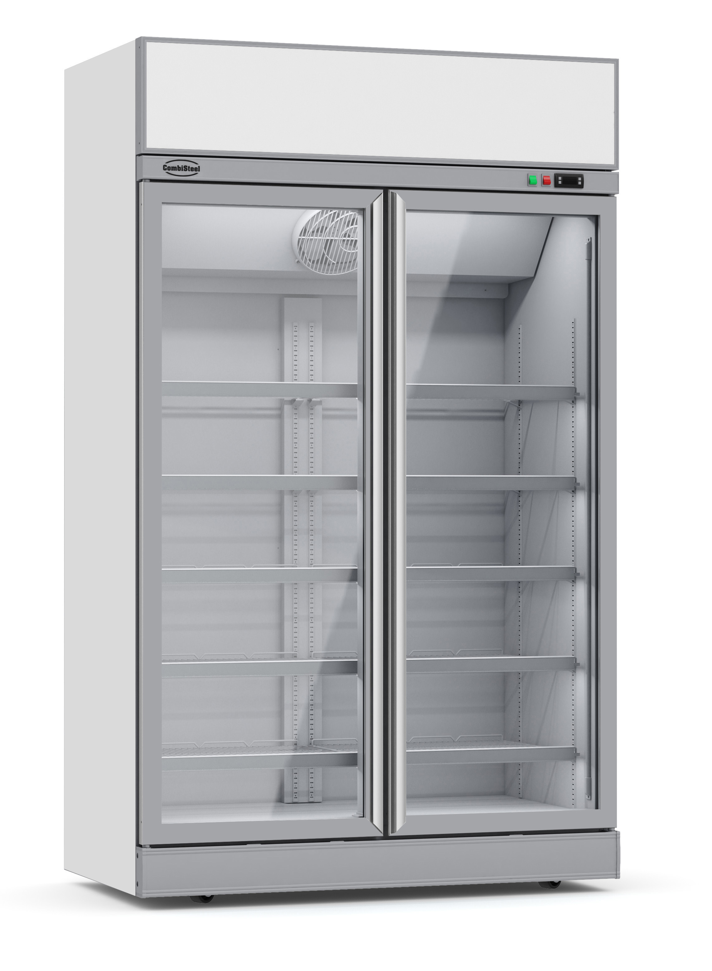CONGÉLATEUR 2 PORTES EN VERRE INS-1000F COMBISTEEL 7455.2420