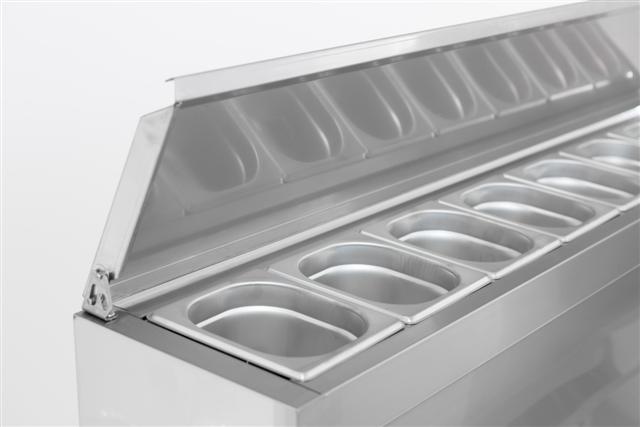 SALADETTE RÉFRIGÉRÉE 3 PORTES COMBISTEEL 7950.0100