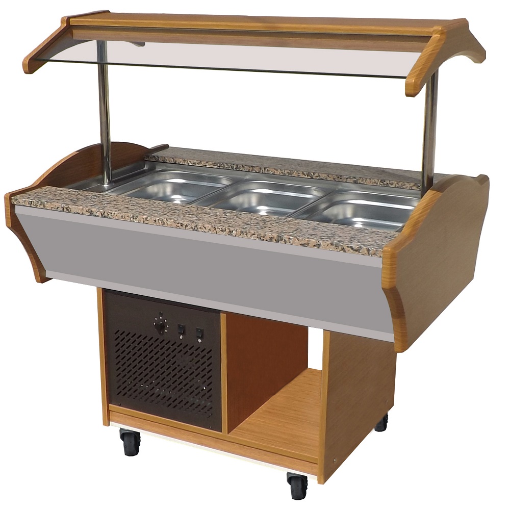 BUFFET REFRIGERÉ GN 3/1 COMBISTEEL 7077.0005