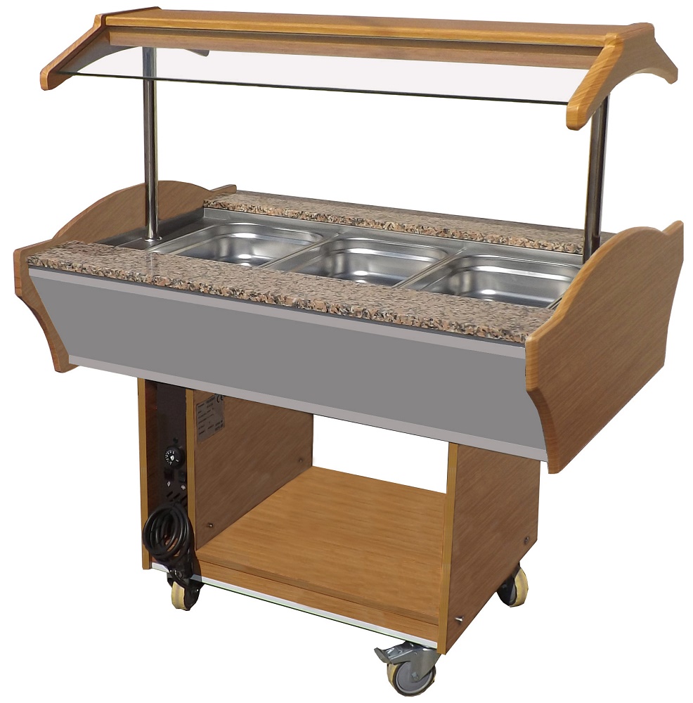BUFFET CHAUD GN 3/1 COMBISTEEL 7077.0020