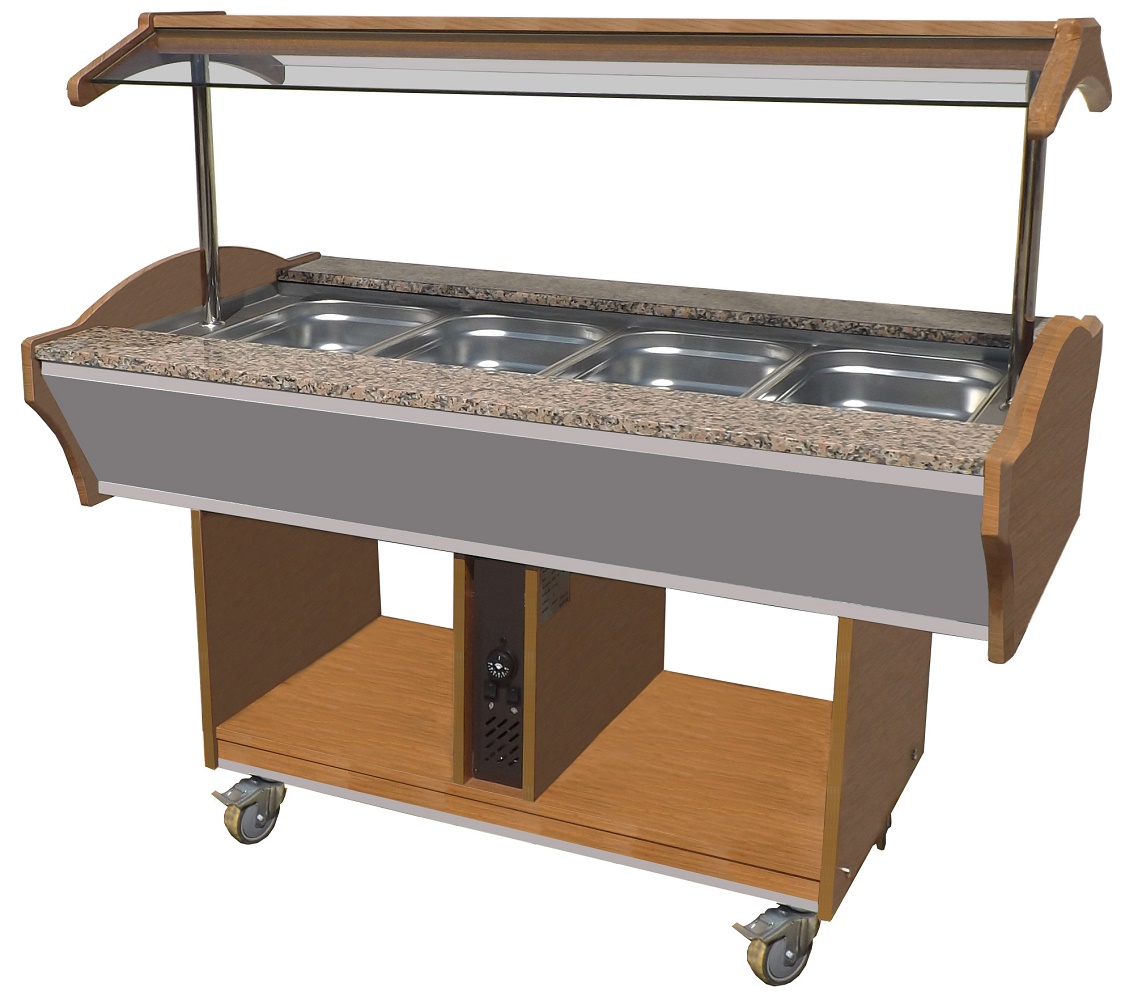 BUFFET CHAUD GN 4/1 COMBISTEEL 7077.0025